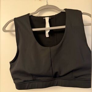 Oiselle flyout sports bra Black size 14